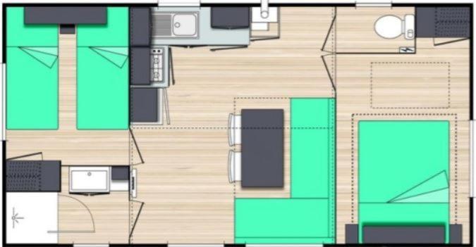 Mobil Home Camping アグド エクステリア 写真